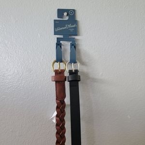 Universal Thread Thin Belts